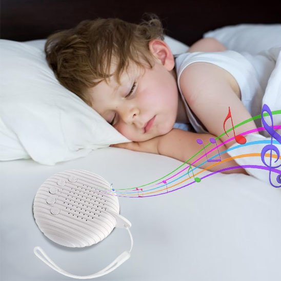 Veilleuse bruit blanc intelligente pour programmation de durée de diffusion