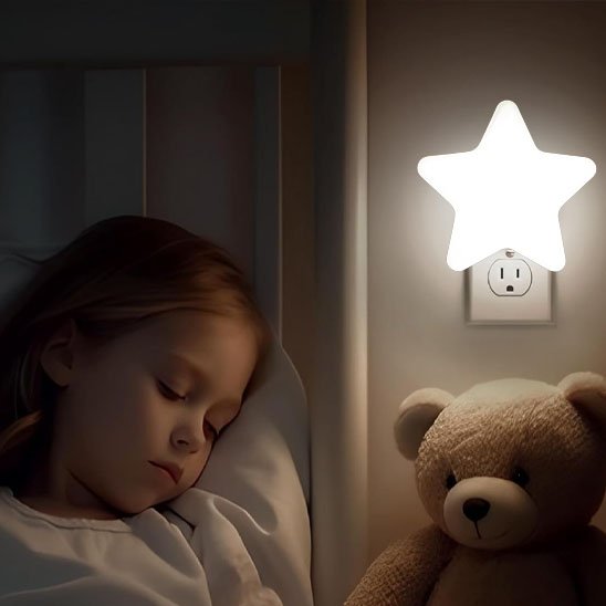 Veilleuse murale bebe étoile lumineux créé environnement paisible pour bébé