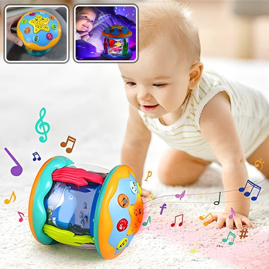 Veilleuse musical pour bebe jouet coloré stimule éveil bébé
