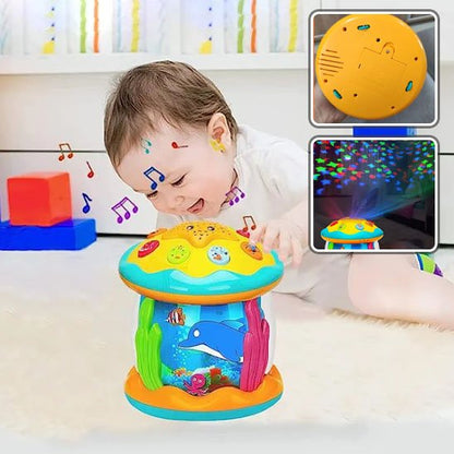 Veilleuse musical pour bebe poisson aquatique procure sensation joie au bébé