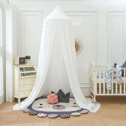 ciel de lit rideau Cpull bebe couvre bien bebe