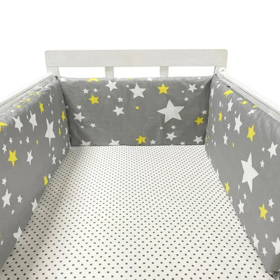 contour de lit de bebe etoile epais facile a a prendre soin