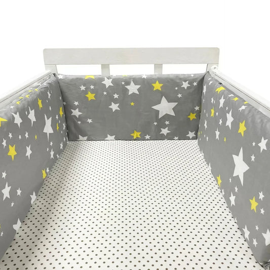 contour de lit de bebe etoile epais facile a a prendre soin
