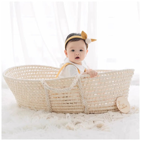 couffin bebe panier ornemental decore chambre bebe