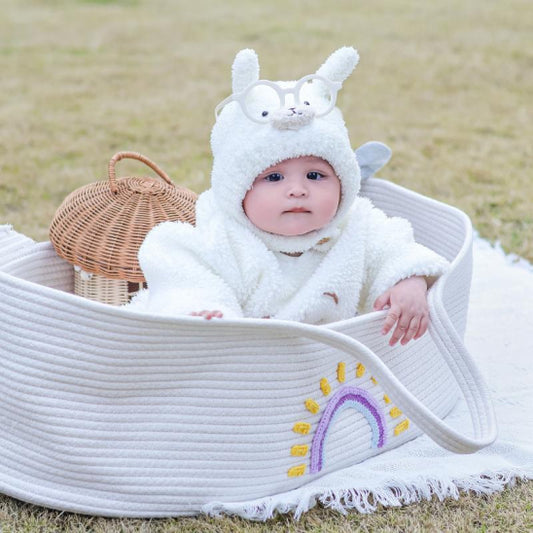 couffin.bebe arc en ciel procure eclat au bebe