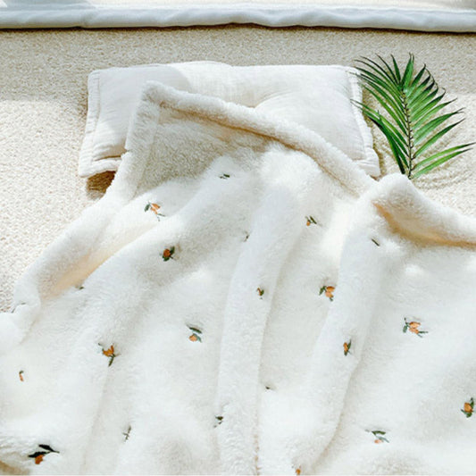 couverture bébé naissance olive doux et confortable au toucher