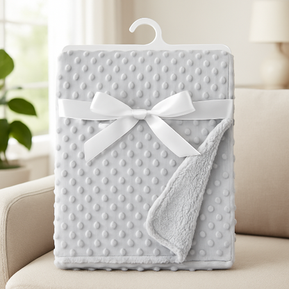couverture bebe polaire multifonctionnelle utilisable comme couette