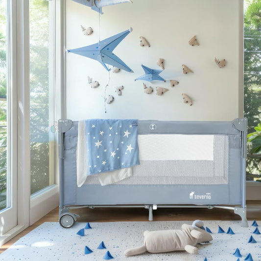Lit parapluie et matelas beau s'harmonise avec toute pièce