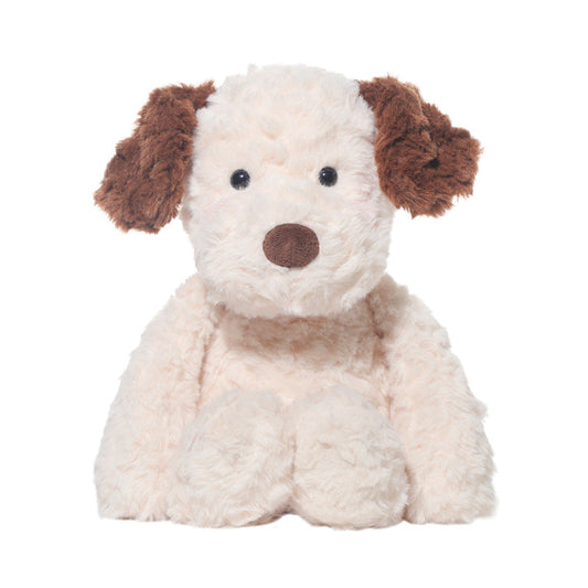 loutre peluche chien fourrure ultra douce