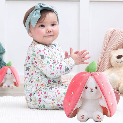 Peluche lapin rembourrage coton confère, texture moelleuse et confortable